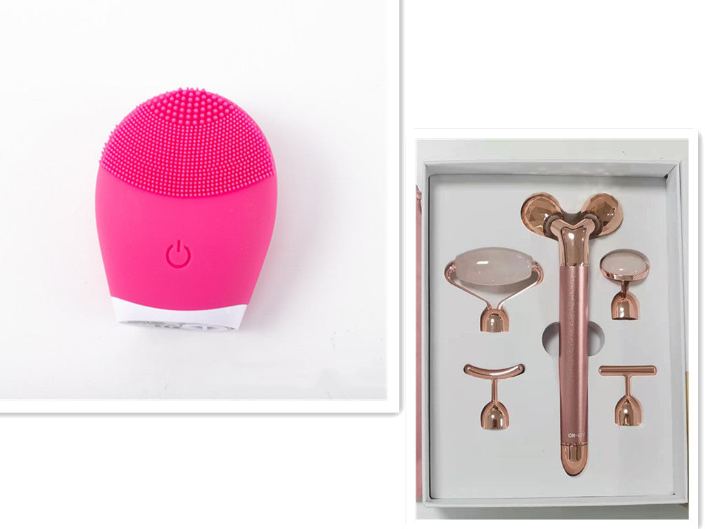 Electric Ultrasonic Silicone Facial Cleanser Electric Ultrasonic Silicone Facial Cleanser